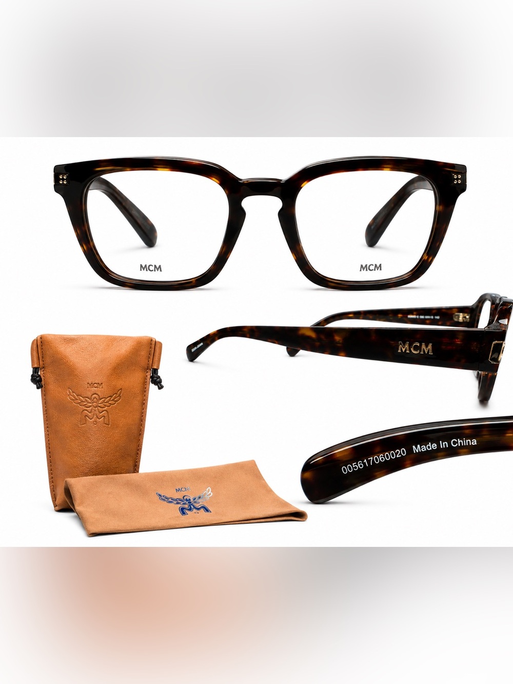 MCM model showcases a bold, retro-inspired aviator silhouette